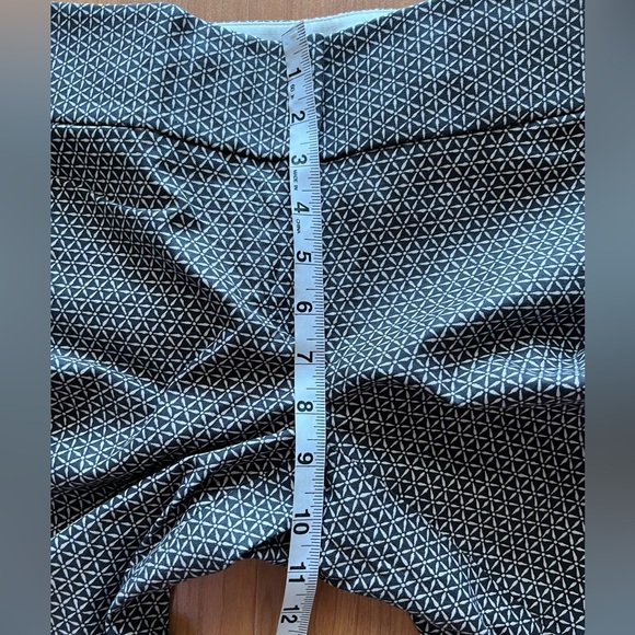 Ann Taylor Loft Black and White Julie Ankle Pants Size 2 - Picture 4 of 12